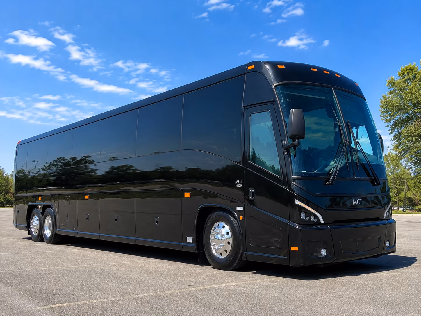 pasadena bus rental service area